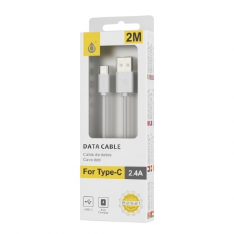 Cable USB-C 2m 2A OnePlus white 