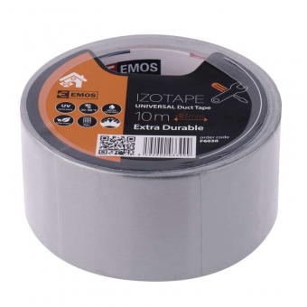Textile insulation tape Izotape 48/10 (silver) 