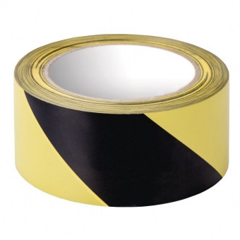 PVC. marking tape 50/20 (black/yellow) 