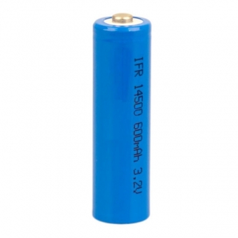 Rech. batteryLiFePO4 14 500 Li-ion 3.2V 600 mAh 