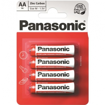 Panasonic Red Zinc R6 (AA) 