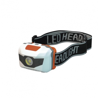 Headlight 1 W LED + 2 LED 3xAAA 