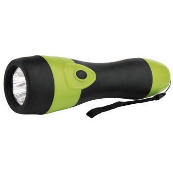 Handheld flashlight 5 LED 2xD (rubber coated) 