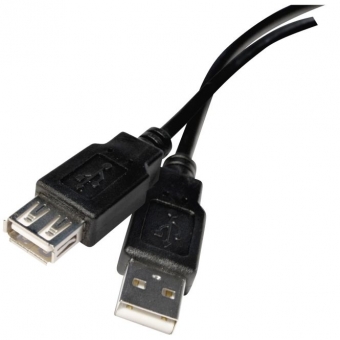 Cable USB 2.0 A/M-A/F 2m 